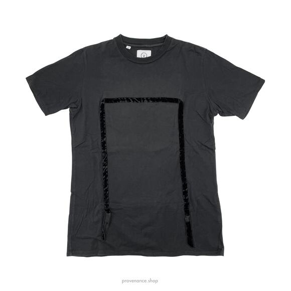 🔴 Visvim Velour Detail T-Shirt - Black - Picture 1 of 11